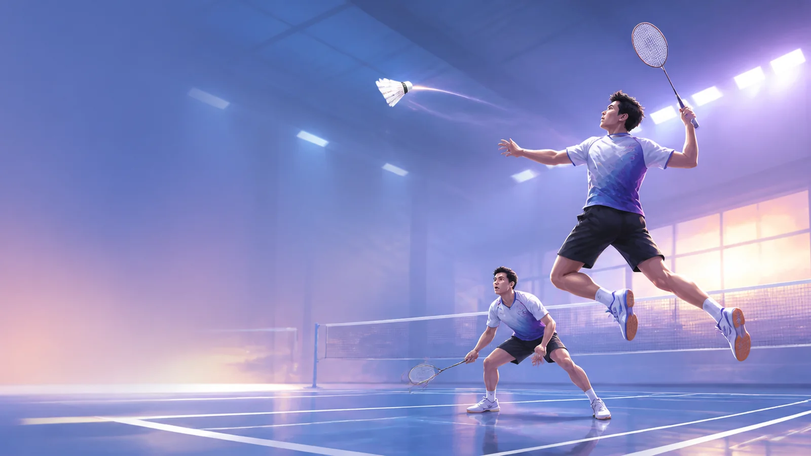 Badminton Night key visual
