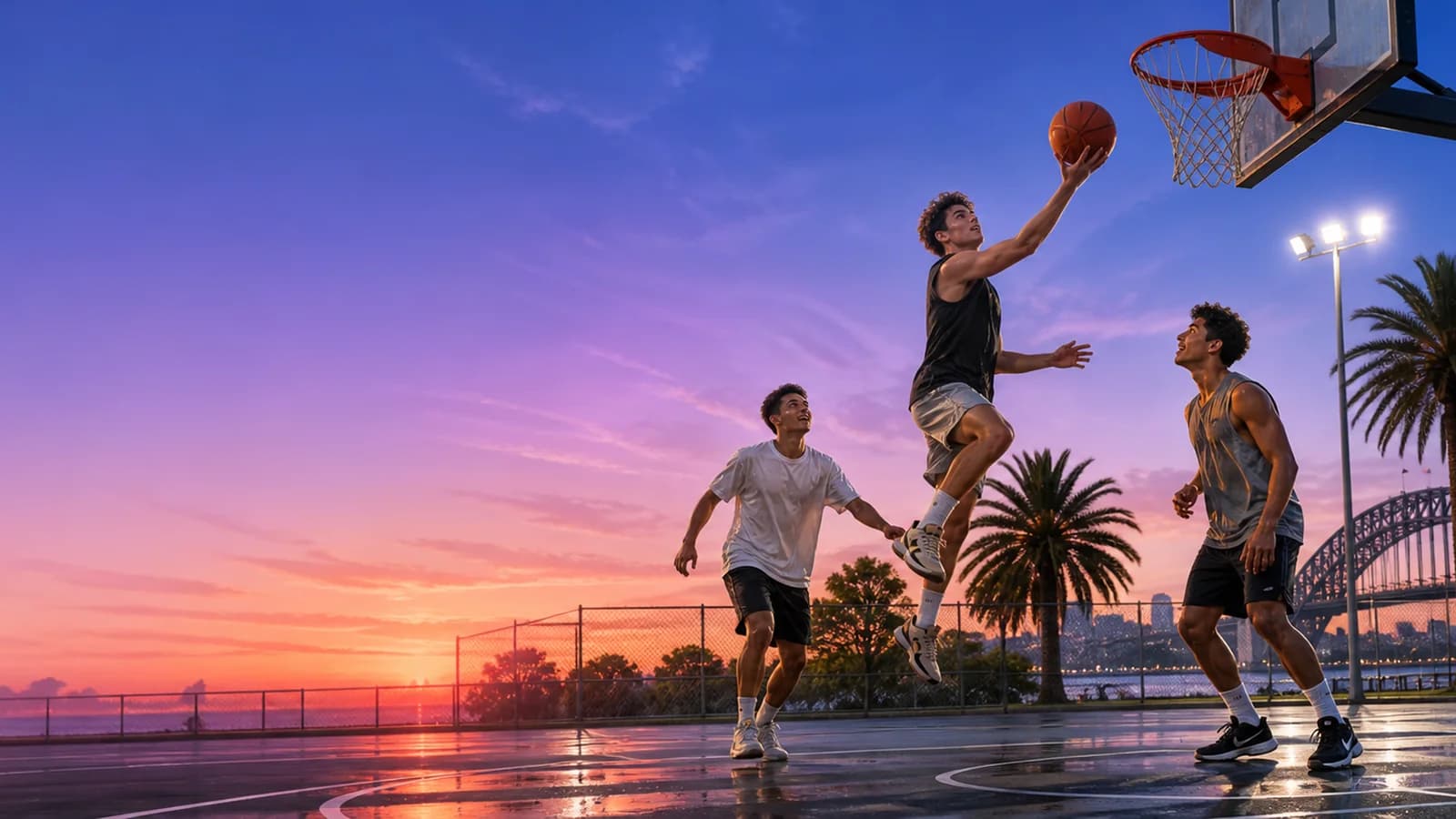 Weekend Basketball key visual