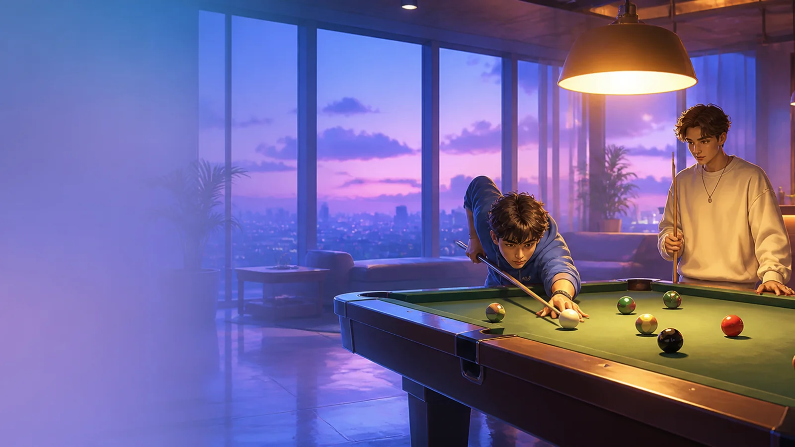 Billiards Night key visual