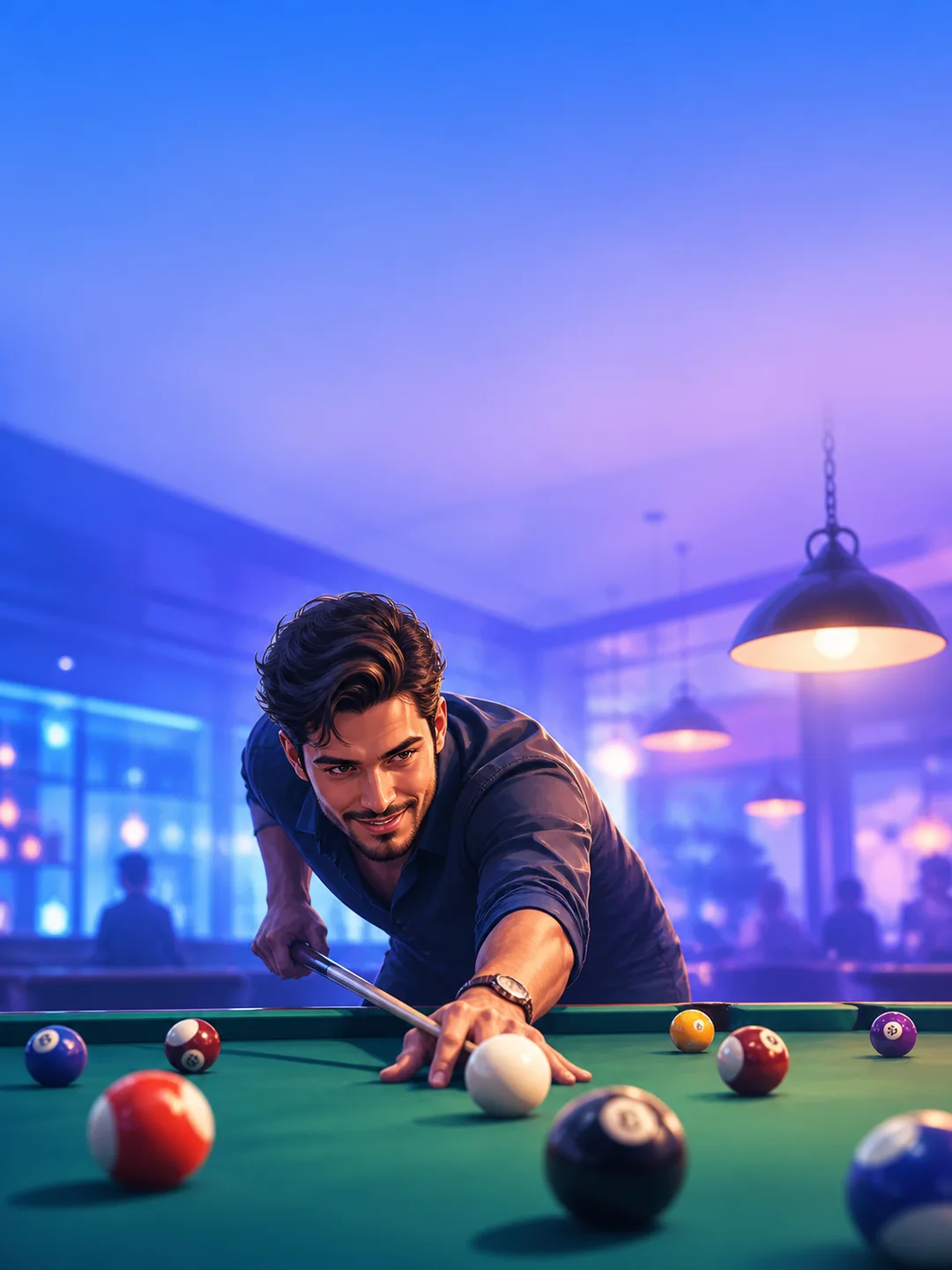 Billiards Night key visual