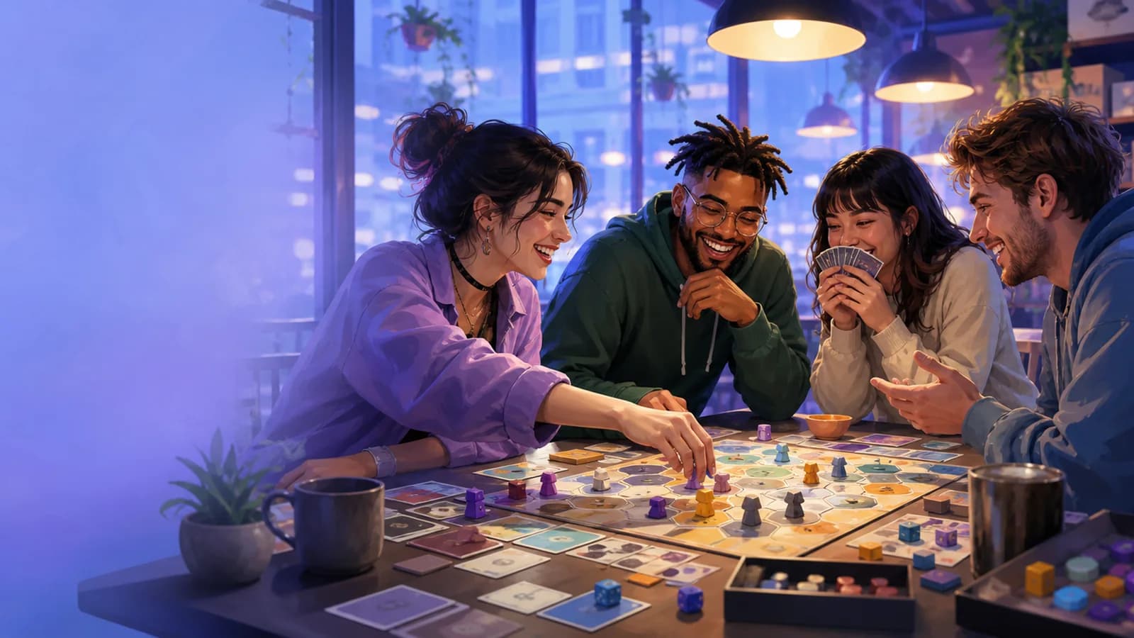 Board Game Night key visual