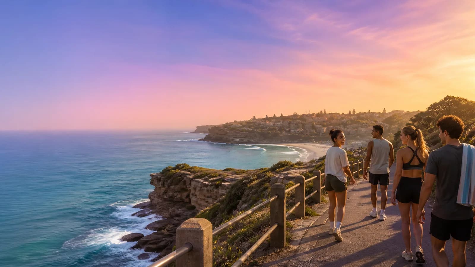 Bondi to Coogee Coastal Walk key visual