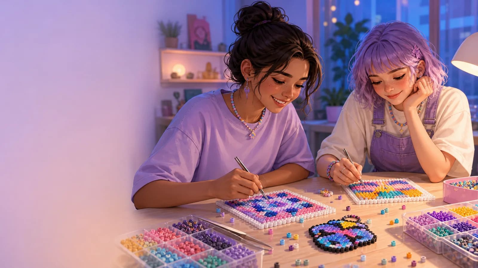 Perler Bead Craft key visual