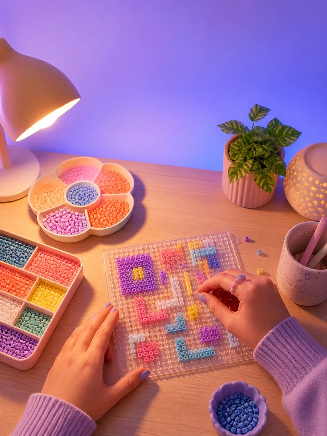 Perler Bead Craft key visual