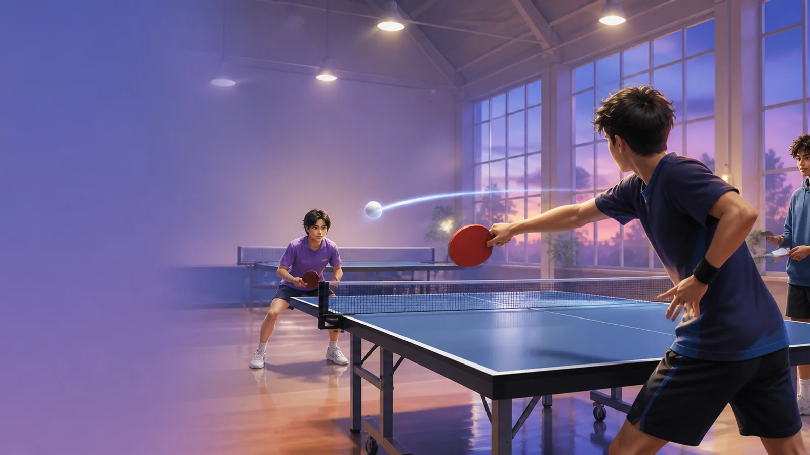 Table Tennis Night key visual