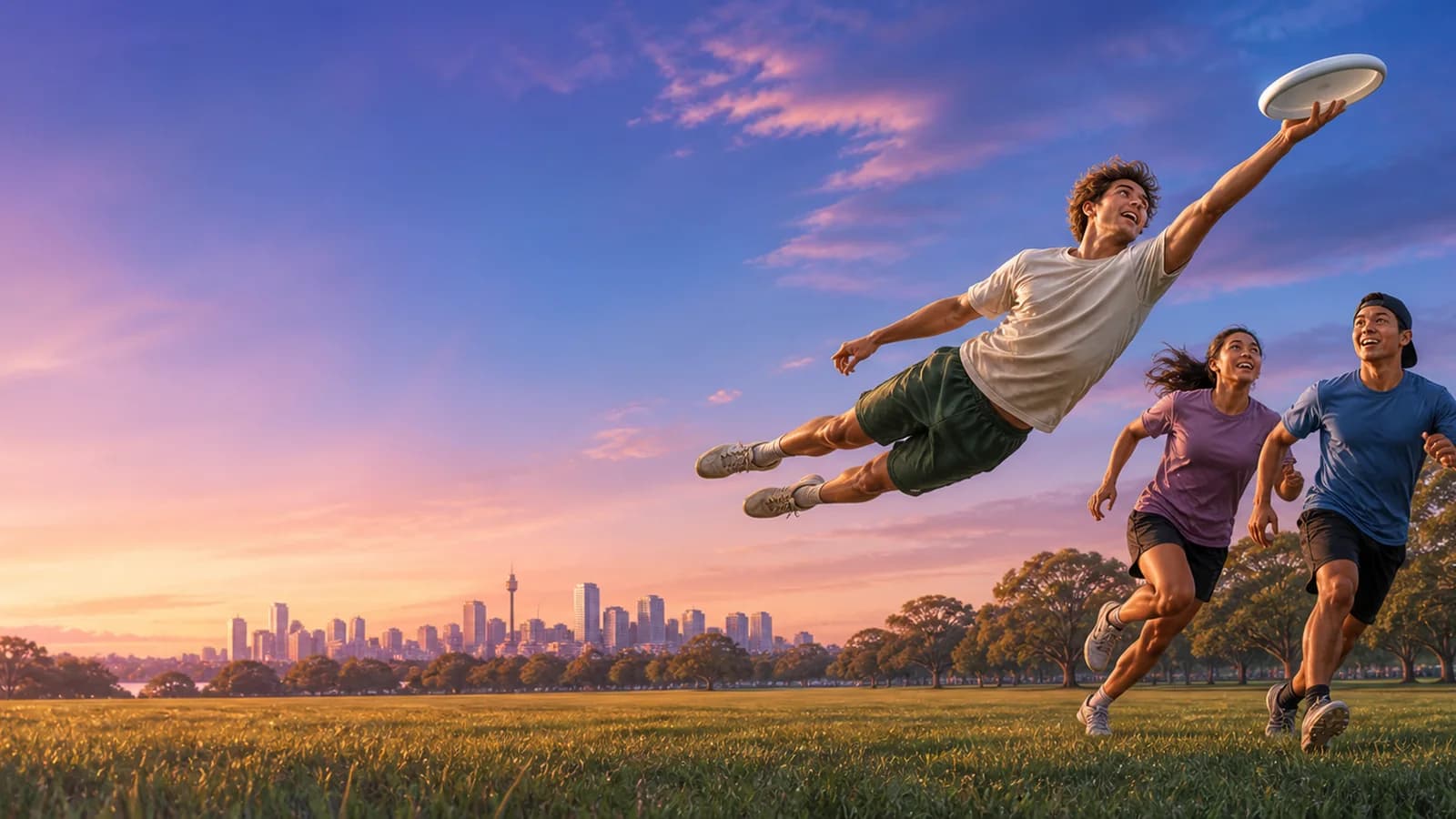 Ultimate Frisbee key visual