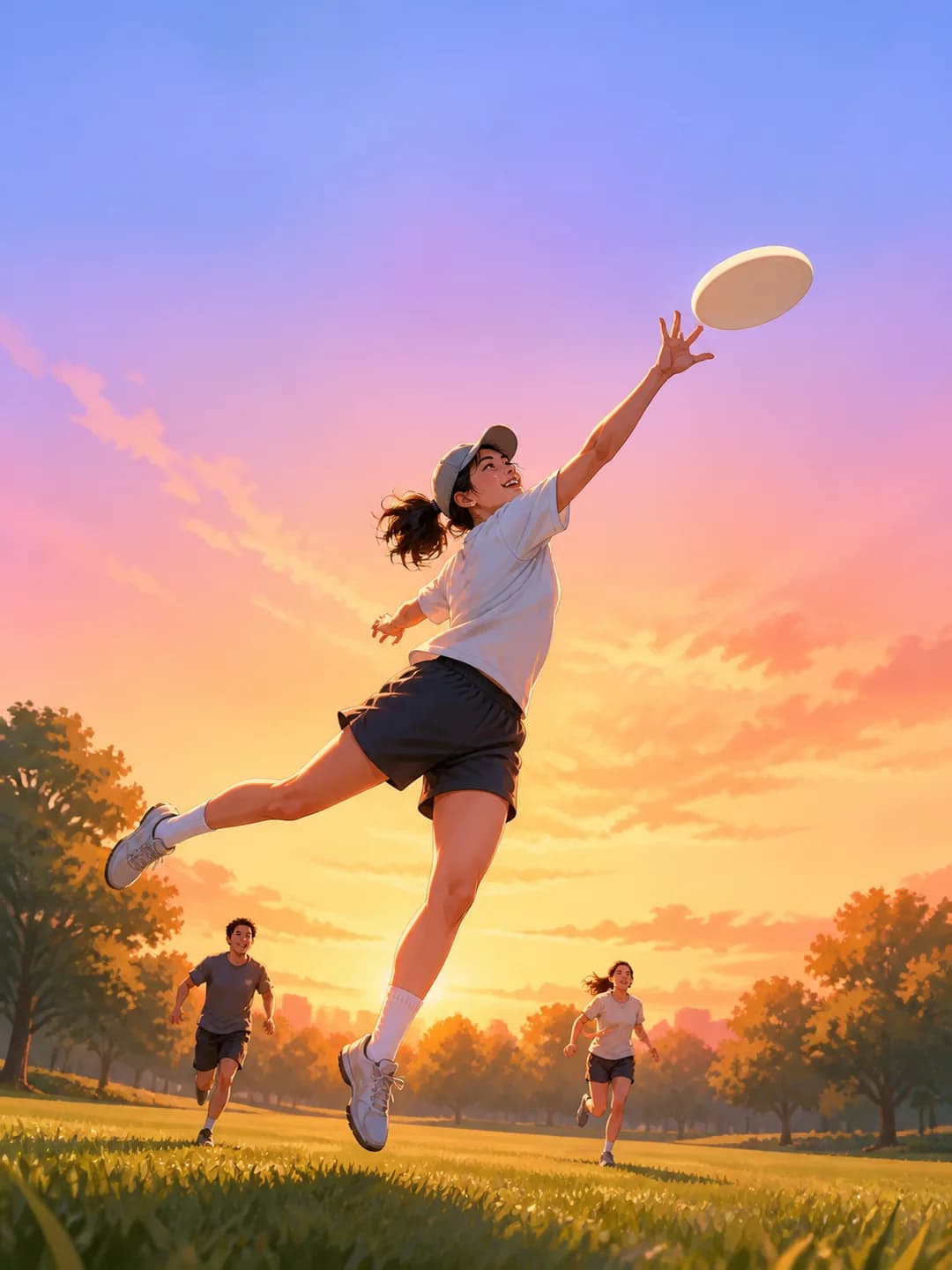 Ultimate Frisbee key visual